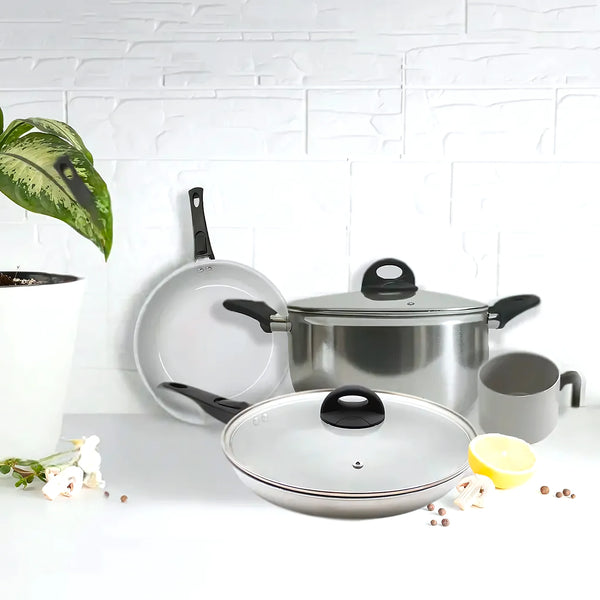 Batería De Cocina Xtrem Cook Steel 4 Pz - Varietas Chile - Santiago