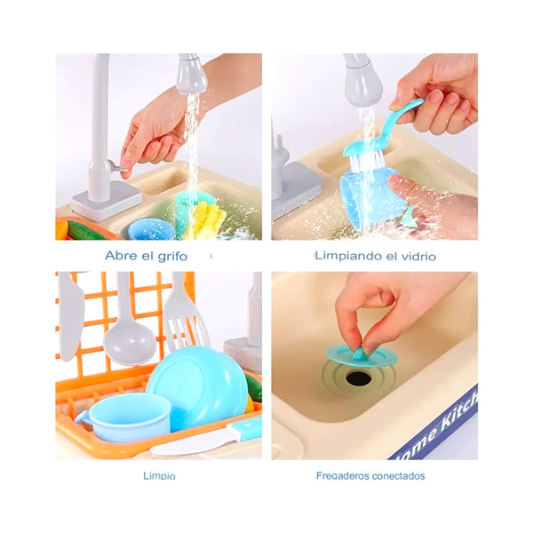 Juego De Fregadero De Agua Para Niños - Varietas Chile - Santiago