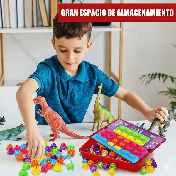 Juego Didáctico Colores Button Idea