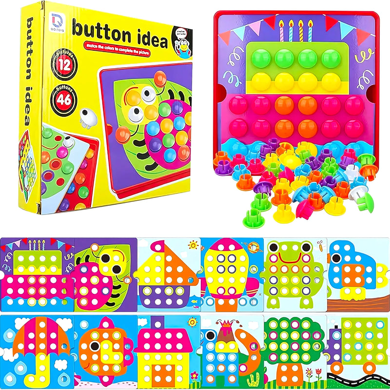 Juego Didáctico Colores Button Idea - Varietas Chile - Santiago