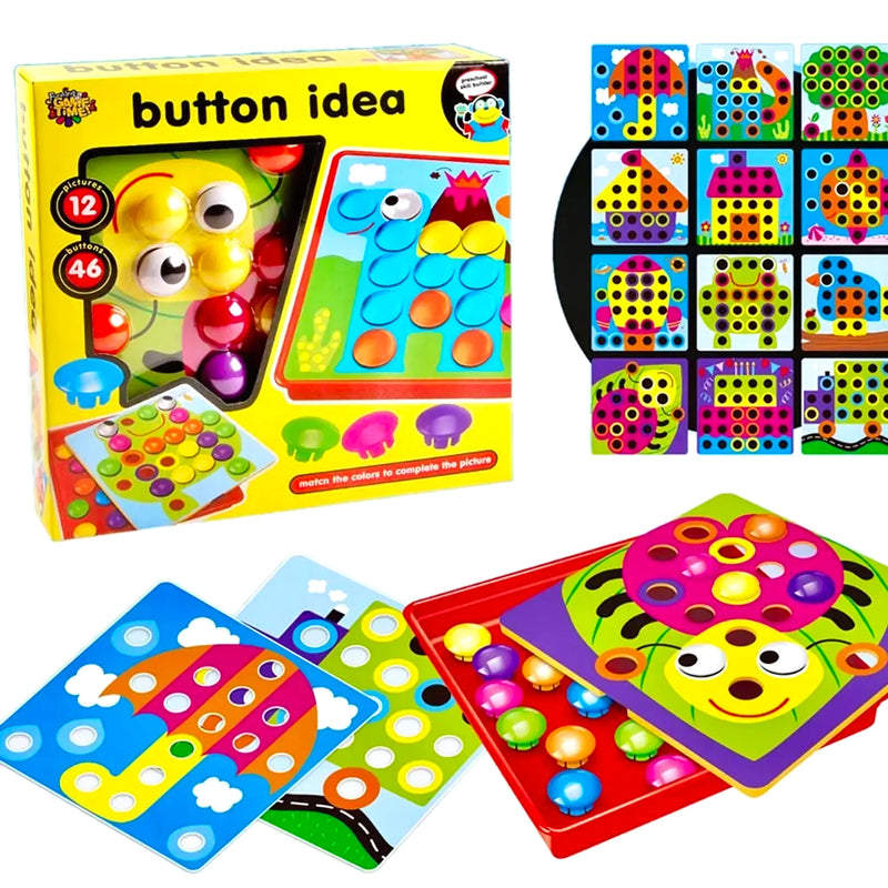Juego Didáctico Colores Button Idea - Varietas Chile - Santiago
