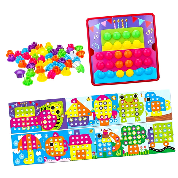Juego Didáctico Colores Button Idea - Varietas Chile - Santiago