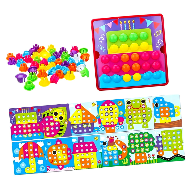 Juego Didáctico Colores Button Idea - Varietas Chile - Santiago