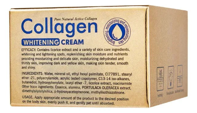 Crema Colageno Blanqueadora Hidratante