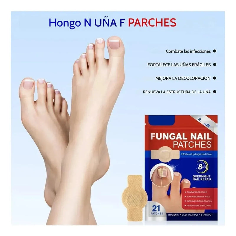Parches Para Hongos En Uñas De Pies 21Pc