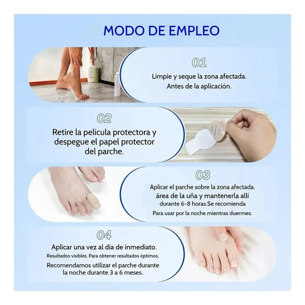 Parches Para Hongos En Uñas De Pies 21Pc