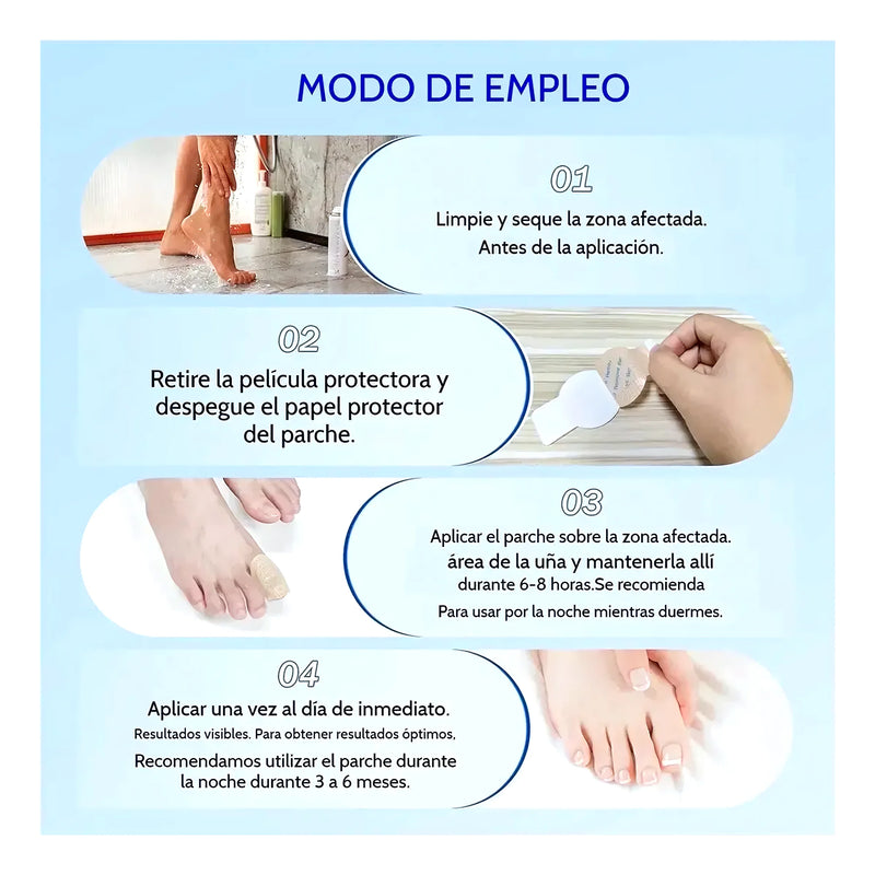 Parches Para Hongos En Uñas De Pies 21Pc - Varietas Chile - Santiago