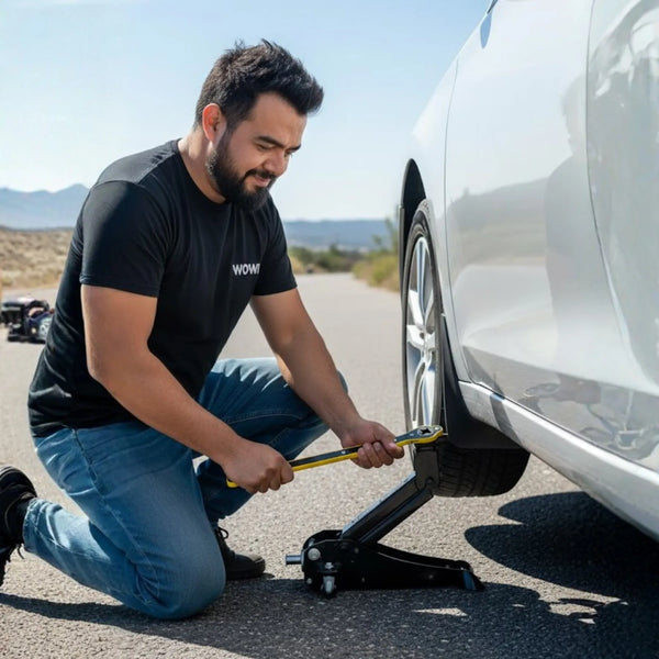 Llave De Trinquete Gata Emergencia Auto