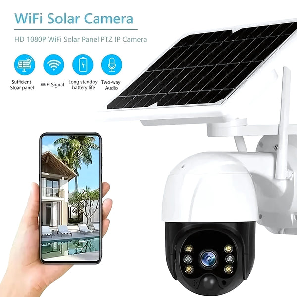 Camara Seguridad Solar Wifi Ptz Mcasa - Varietas Chile - Santiago