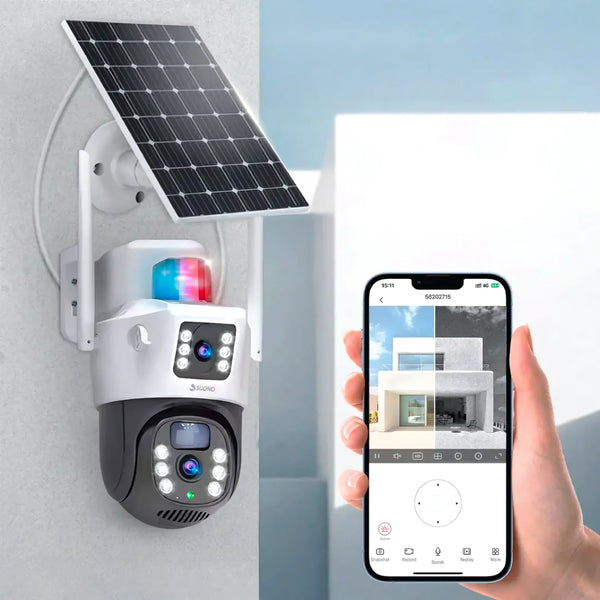 Camara Solar Mcasa 2K Doble Lente 360 - Varietas Chile - Santiago