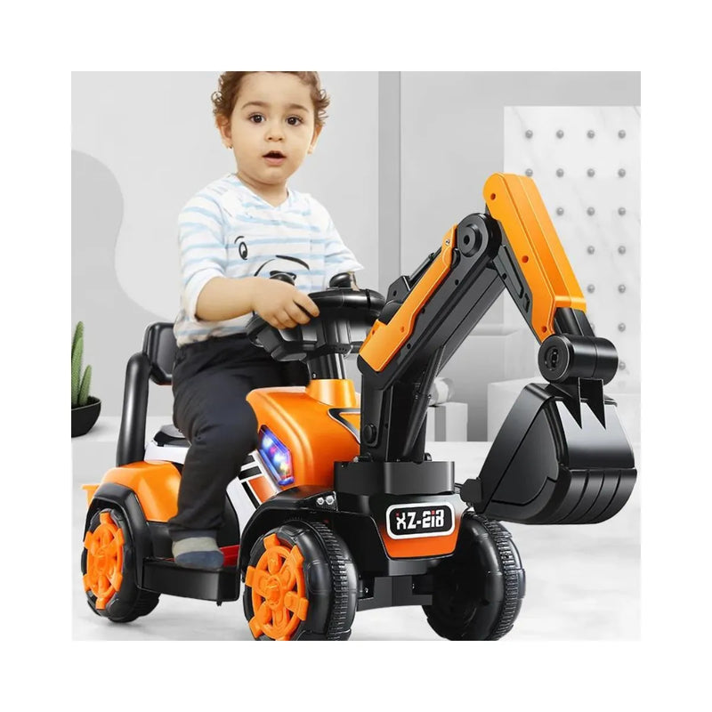 Excavadora Eléctrica Montable Para Niños