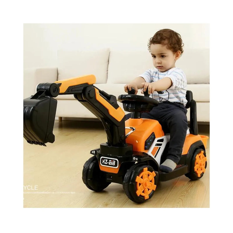 Excavadora Eléctrica Montable Para Niños
