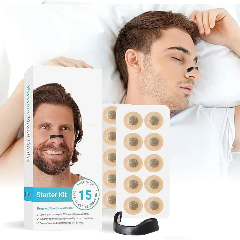 Tiras Nasales Antironquidos Magnéticas