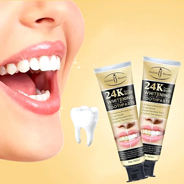 Blanqueador Dental 24 K Gold 100 Gr - Varietas Chile - Santiago